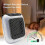 Mini Fan Heater, Fan Heater Socket, Socket Heater, Fan Heater, 800 Watt,remote Control Eu Plug 4