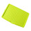 Escurridor de platos rectangular de plástico verde 350 g/12,3 oz 10