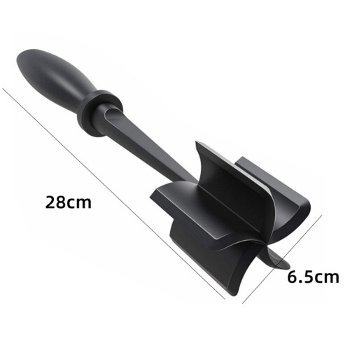 Fleischhacker 5 gebogene Klingen ABS 88,00 g / 3,1 oz 1