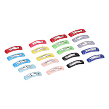 50 pièces de pinces à poils pour petits animaux, 2,0 cm, époxy coloré