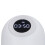 K3S Réveil lumineux blanc compact Haut-parleur Bluetooth 1500 mAh 5