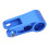 Gruppo sterzo in lega di alluminio per auto RC 1/10 blu 5