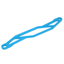 Piastra di pressione della batteria in alluminio blu 160x22mm TT02