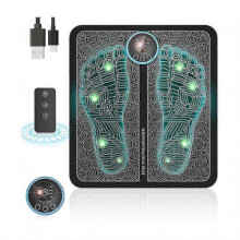 Foot Massager for Neuropathy, Ems Foot Stimulator Feet Massager for Plantar Fasciitis Wireless Foot Massager Pad for Muscles Relaxation