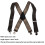 Bretelle X Back 1 set, 5cm x 110cm, 2,0in/43,3in 11