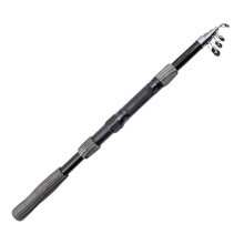 Telescopic fishing rod, Telescopic fishing rod, Nonslip grip, practical mini fishing tool, Glass rod for lake, carp, raft, river 1.8 Mio