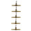 Durable 15pcs T-Shape Fishing Line Swivels with R Shaped Interface 5