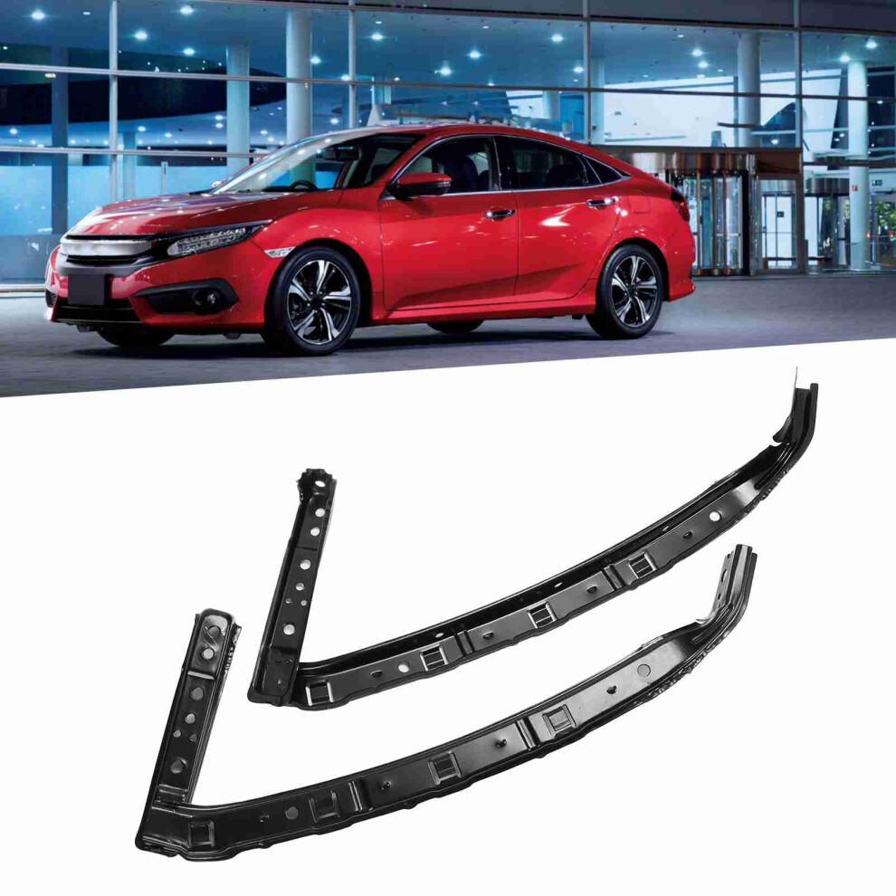 Front Bumper Headlight Bracket Support For Civic Fa1 2006-2011, Black 8381333147382