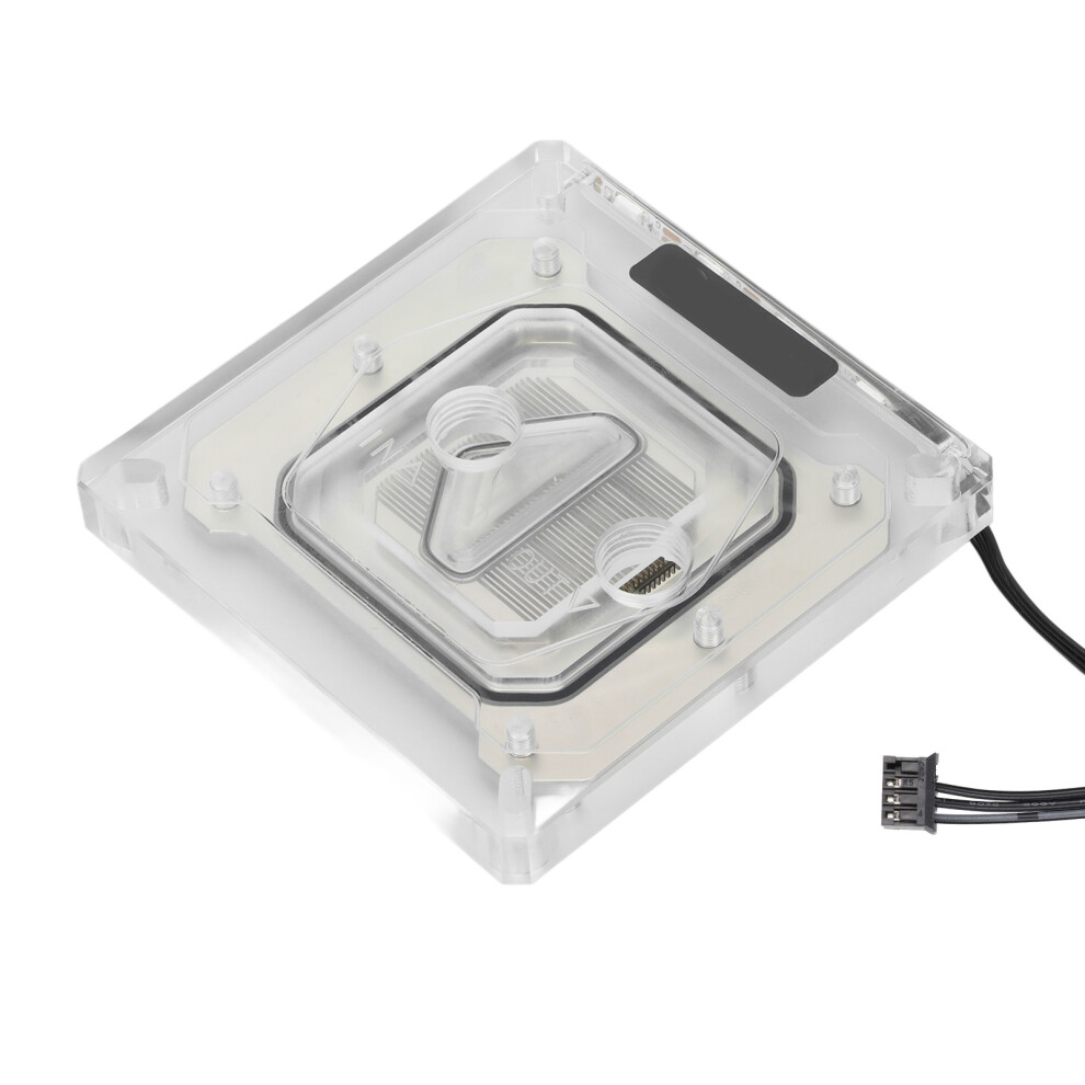 Xh01 Transparent Rgb Cpu Water Block For Amd Efficient Heat Dissipation 8731333147255