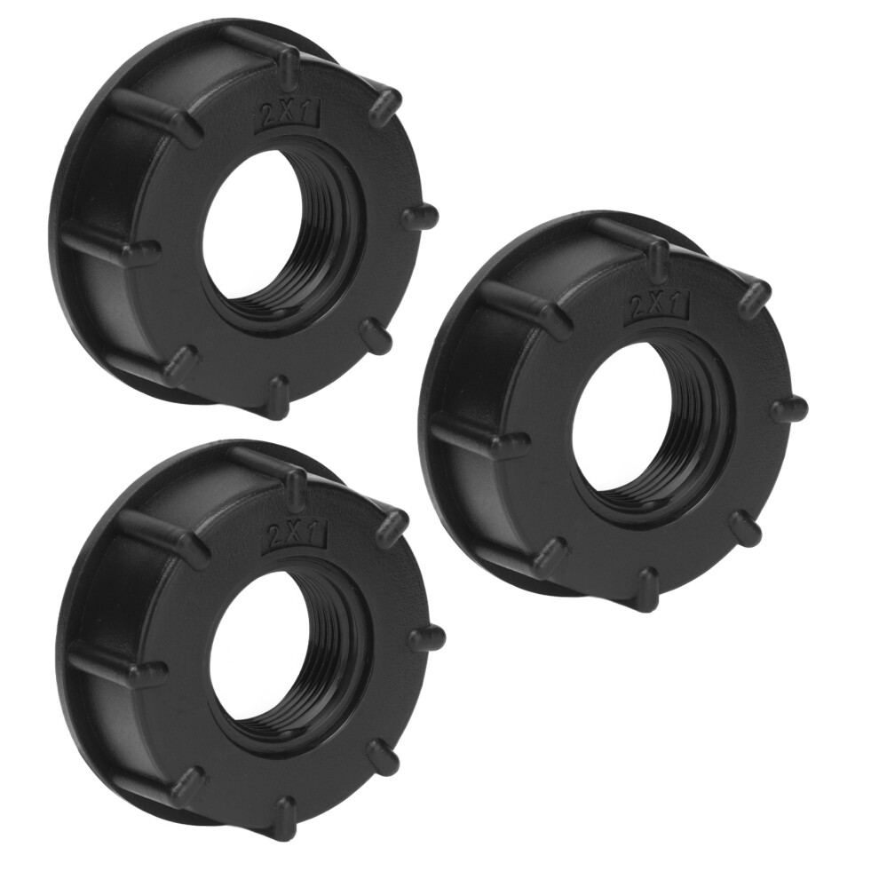 Durable 3Pcs Ibc Tank Fittings 60Mm G1 Coarse Thread Design With Tight Seal 4981333149450