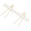 10pcs Book Page Clip Electroplated Stainless Steel 13