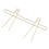 10pcs Book Page Clip Electroplated Stainless Steel 14
