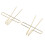 10pcs Book Page Clip Electroplated Stainless Steel 7