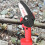 Rechargeable Mini Cordless Chainsaw 21V, 31cm, Red 7