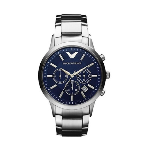 Montre à quartz avec bracelet en acier inoxydable A 1