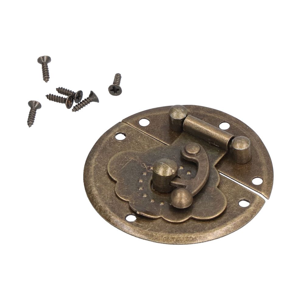 Antique Hasp Latch: 10Pcs For Gift & Jewelry Boxes Durable Iron Material 7891333152855