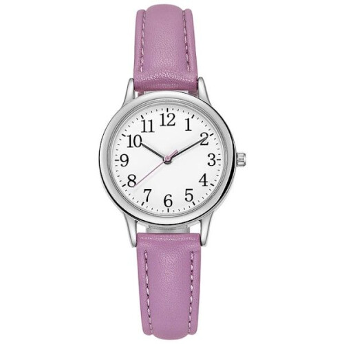 Damenuhren Armbanduhr LILA lila