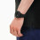 Herrenuhr 12.12 schwarz mit strukturiertem Armband 4