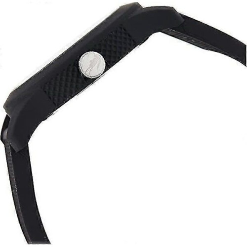 Herrenuhr 12.12 Schwarz mit strukturiertem Armband 2
