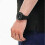 Herrenuhr 12.12 Schwarz mit strukturiertem Armband 4