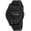 Herrenuhr 12.12 schwarz mit strukturiertem Armband 1
