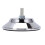 4pcs 5in Adjustable Billiard Table Leg Levelers Stainless Steel 10