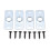 4pcs 5in Adjustable Billiard Table Leg Levelers Stainless Steel 3
