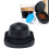 Tazza a capsula riutilizzabile PP+304SS 7.4x6.3x4 cm Nero 1
