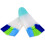 Swimming Fin Silicone Short For Snorkeling 2