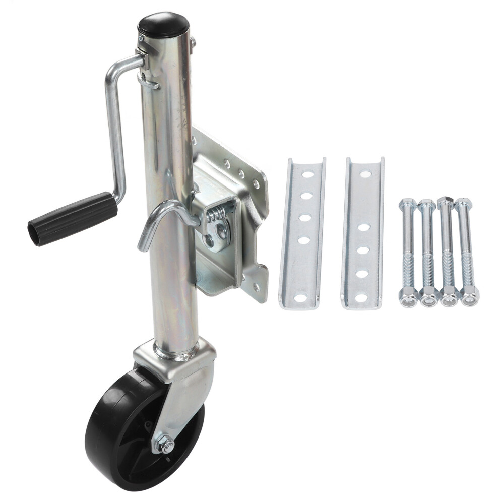 Heavy Duty Fold Up Trailer Jack 1200Lbs Adjustable 9121376220241