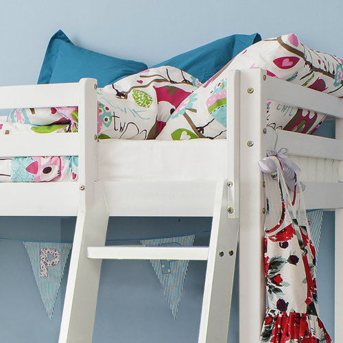 Noa and Nani Texas High Sleeper Cabin Bed in Classic White 2