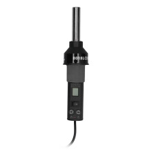 Compact 250V Hot Air Gun: Adjustable Temp & LCD Display - UK Plug