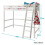 Noa and Nani Texas High Sleeper Cabin Bed in Classic White 4