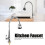 Copper 360 Rotating Pull Down Kitchen Sink Faucet G1/2 Universal 9