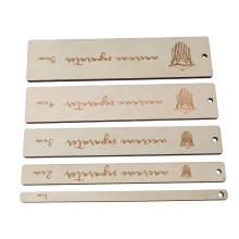 5pcs Macrame Board Auxiliary Rulers Clear Scale
