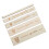 5pcs Macrame Board Auxiliary Rulers Clear Scale 4