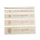 5pcs Macrame Board Auxiliary Rulers Clear Scale 5