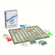 (White) Strategy Board Game - 10.2x8x2.2 inches, Durable Card Stock Material, Includes Cards & Chips