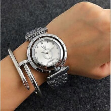 (argento)Orologio Pandora da donna girevole casual Orologio Pandora da donna girevole casual Lady (FMY)