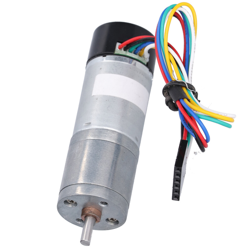 Jga25â371Dc 12V 130Rpm Dc Gear Motor With Encoder For Robots 8461333161615