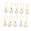 10Pcs Metal Stitch Marker Number 0‑9 Removable 9