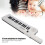 Portable 37-Key Mini Keytar Keyboard with 32 Note Polyphony White BF-3755 4