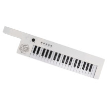 Portable 37-Key Mini Keytar Keyboard with 32 Note Polyphony White BF-3755