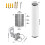 Supporto pivot bianco resistente 974 g 260x35x35 mm 2