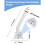 Support de toit pivotant Starlink V2, 160, blanc 2
