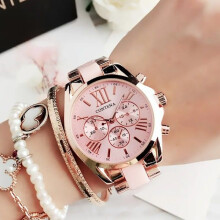 (Roze) CONTENA 2022 Topmerk Luxe Horloges Voor Vrouwen Mode Creatieve Stalen Armband Dameshorloges