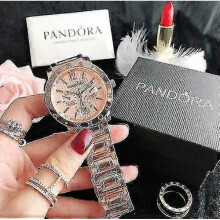 (Rose Gold) Ladies watch in stainless steel Pandora Wristwatch Ladies Pandora Wristwatch Rose Gold