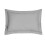 Luxury 100% Egyptian Cotton Oxford Pillowcase Pair - Silver 1