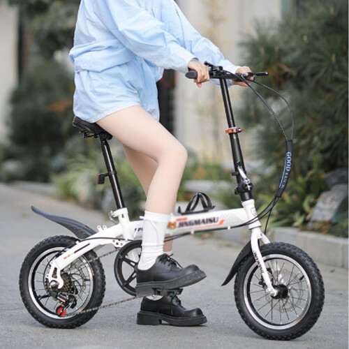 16inch Folding Bike Lightweight Aluminum Frame Adjustable Stem 2