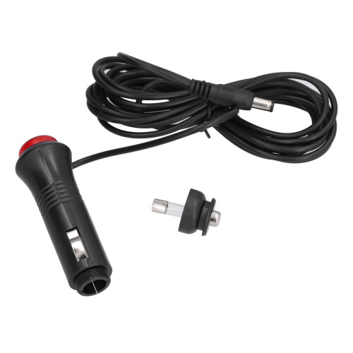 Cavo accendisigari DC5.5x2.1mm 1.5A Nero 1